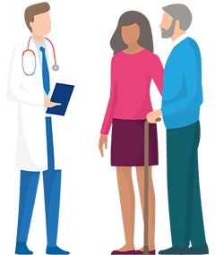 L&auml;&auml;k&auml;ri puhuu potilasparille