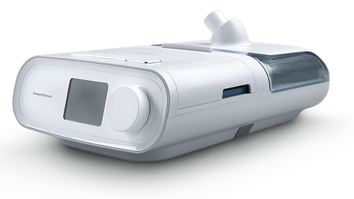 DreamStation-laite ja kostutin