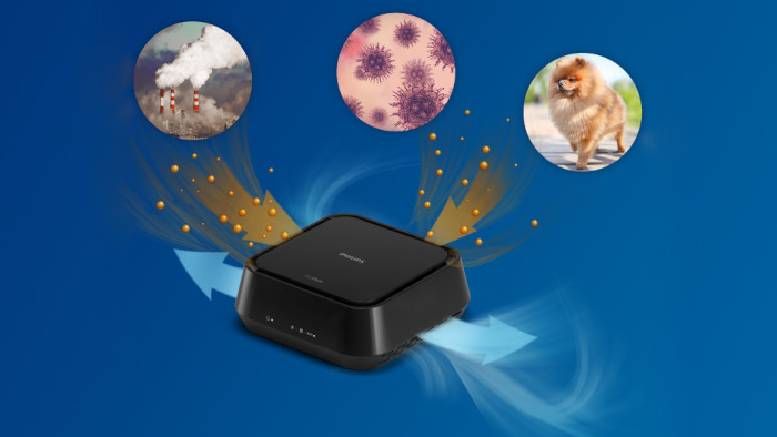 Poistaa eritt&auml;in hienoja hiukkasia