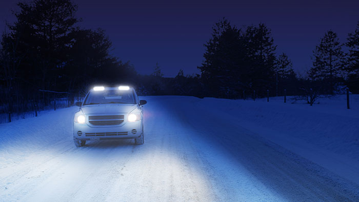 LED Lisävalot