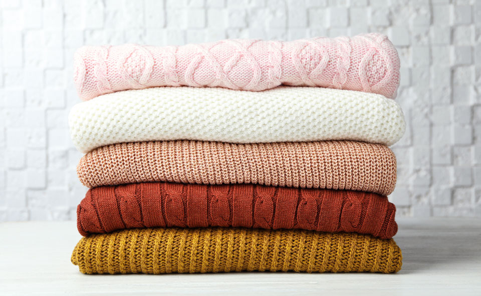 N&auml;in peset villapaidan tai muun villavaatteen