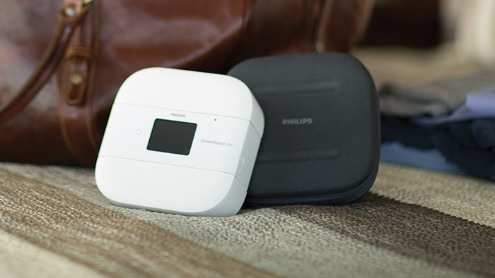 Uniapnealaitteiden lis&auml;varusteita matkalle