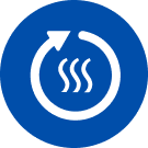 Uudelleenl&auml;mmityskuvake