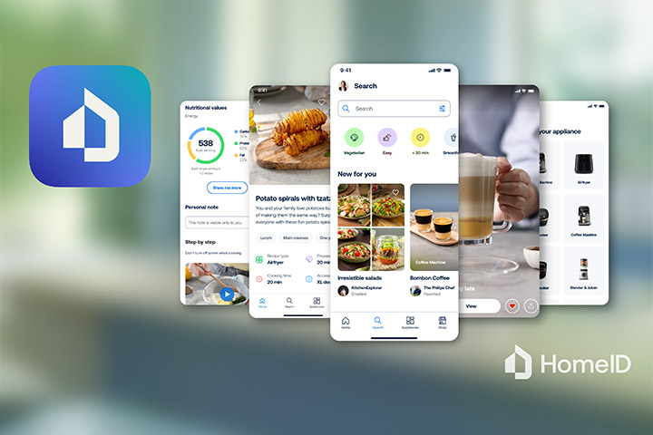 HomeID-sovelluksella tutustut laitteeseen perinpohjaisesti ja l&ouml;yd&auml;t uusia kahvilatyylisi&auml; kahvireseptej&auml;.